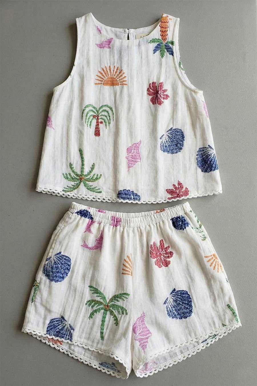 Seaside Two Piece Short Set