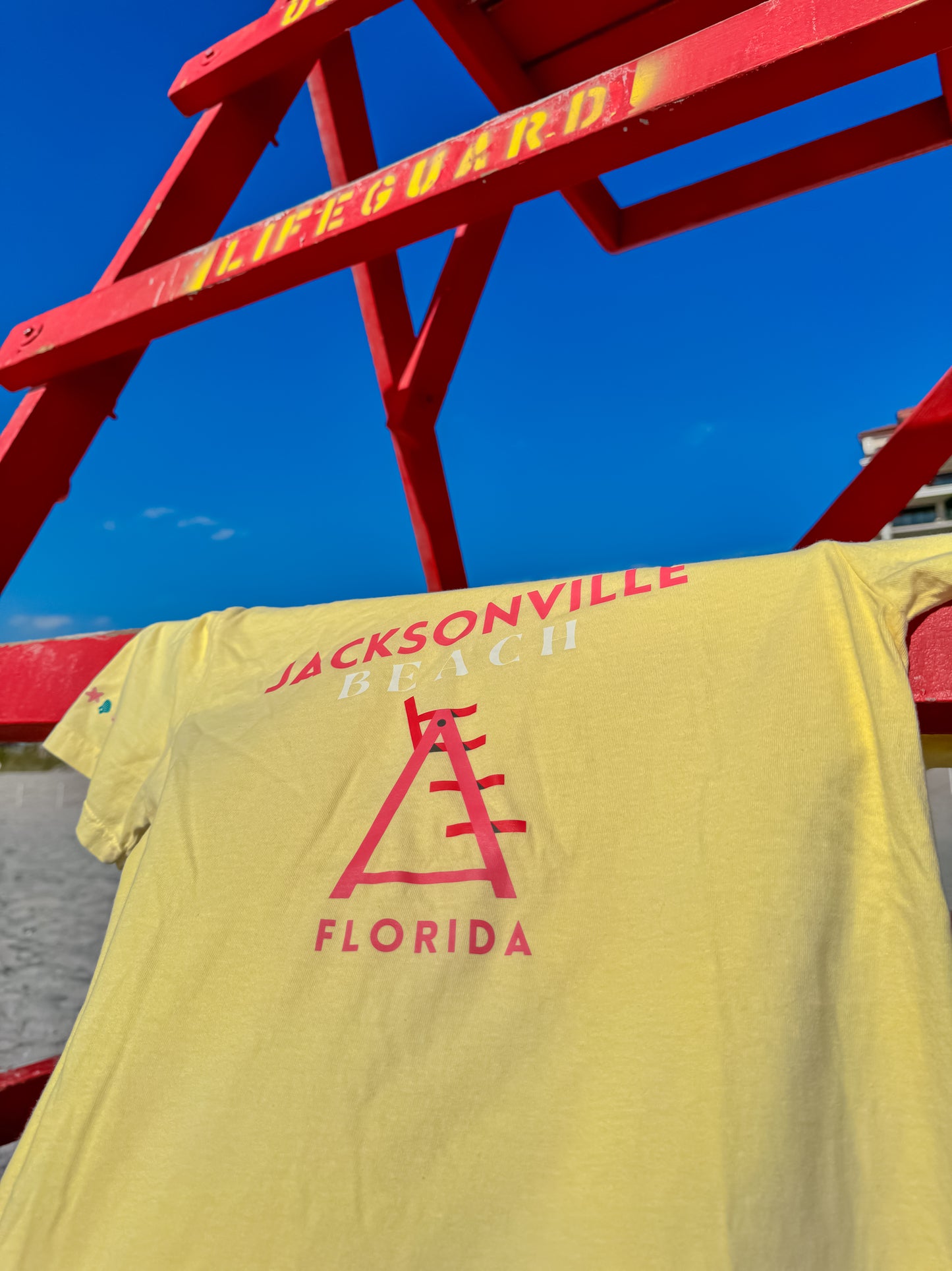 Jax Beach Lifeguard Tee