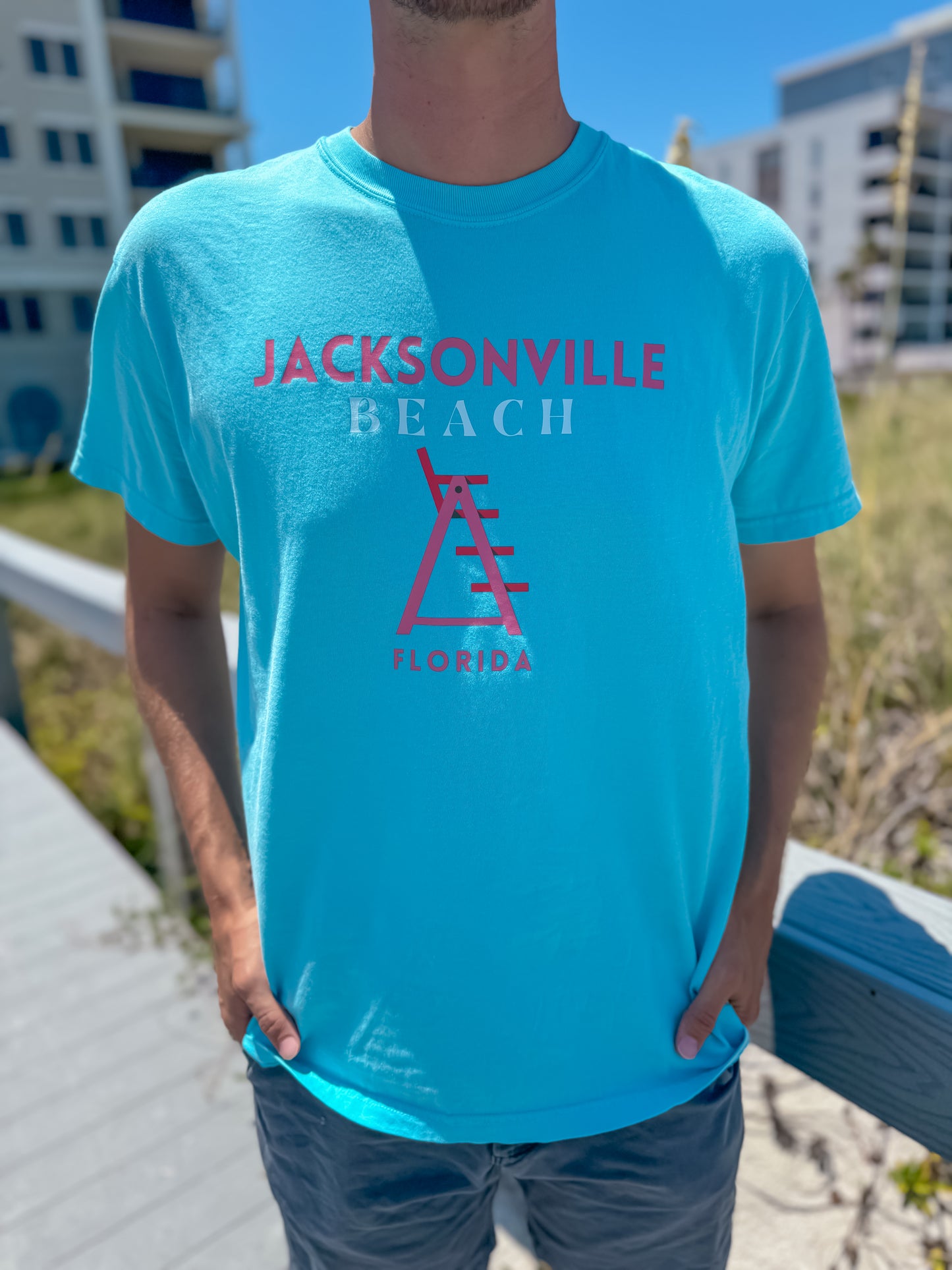 Jax Beach Lifeguard Tee