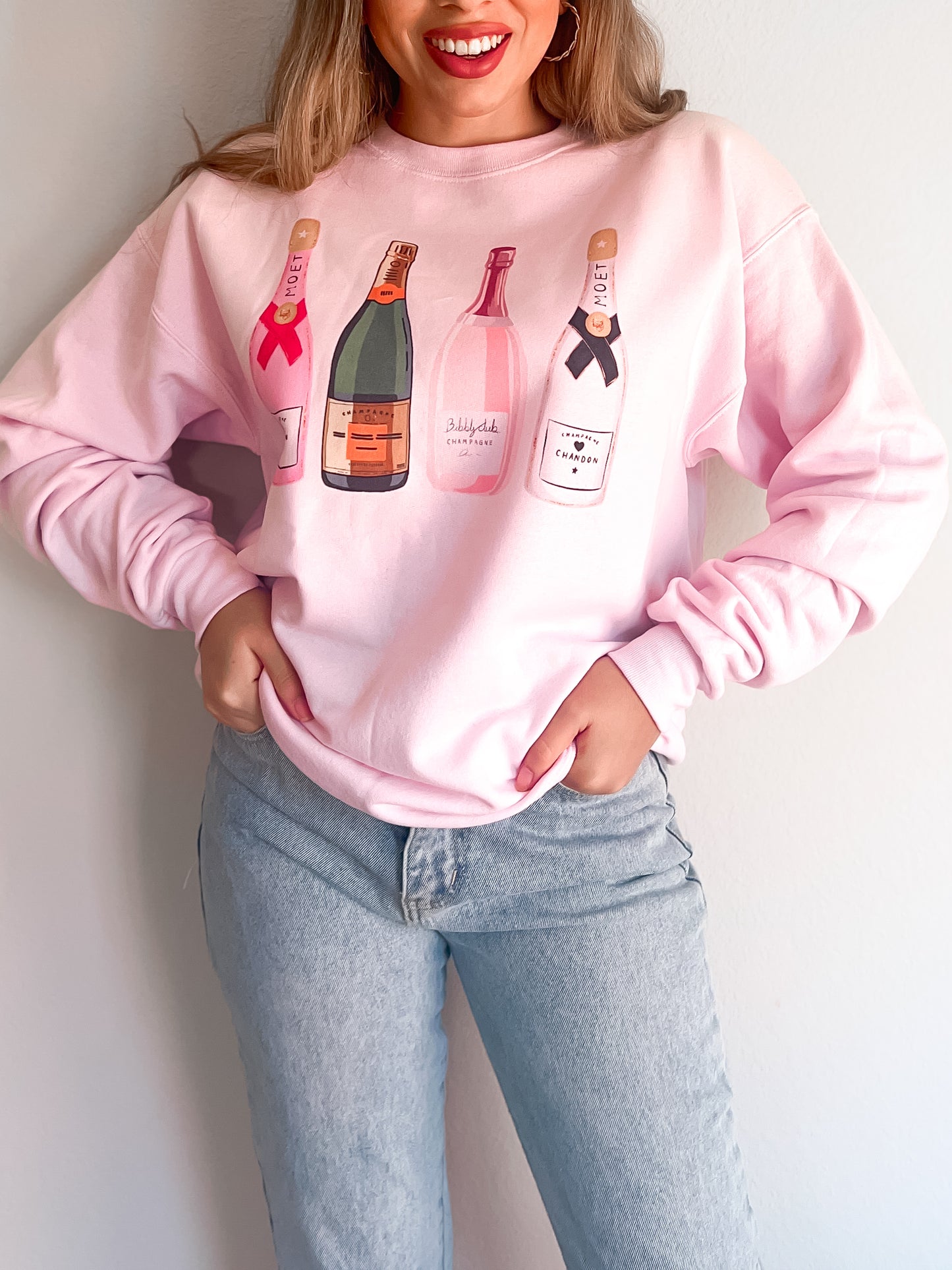 Girls' Night Champagne Sweatshirt