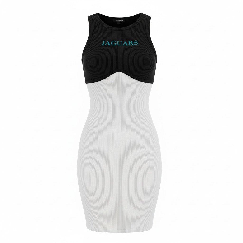 Jags Colorblock Knit Dress