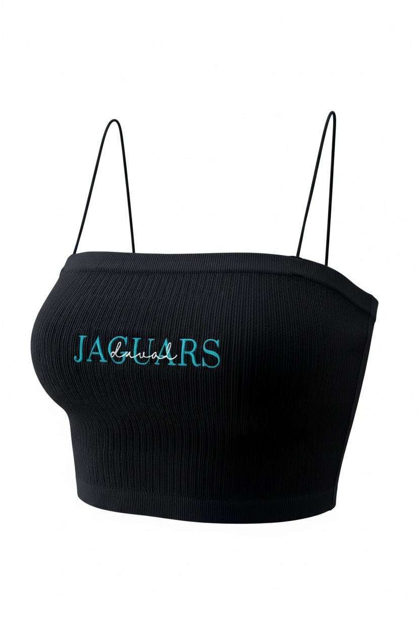 Skinny Strap Cami w/ Embroidery