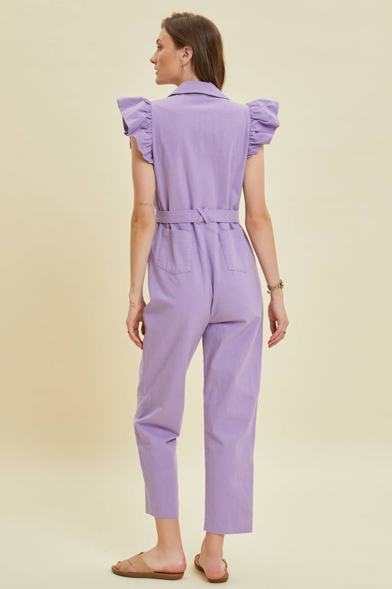 Carly Ruffle Jumpsuit