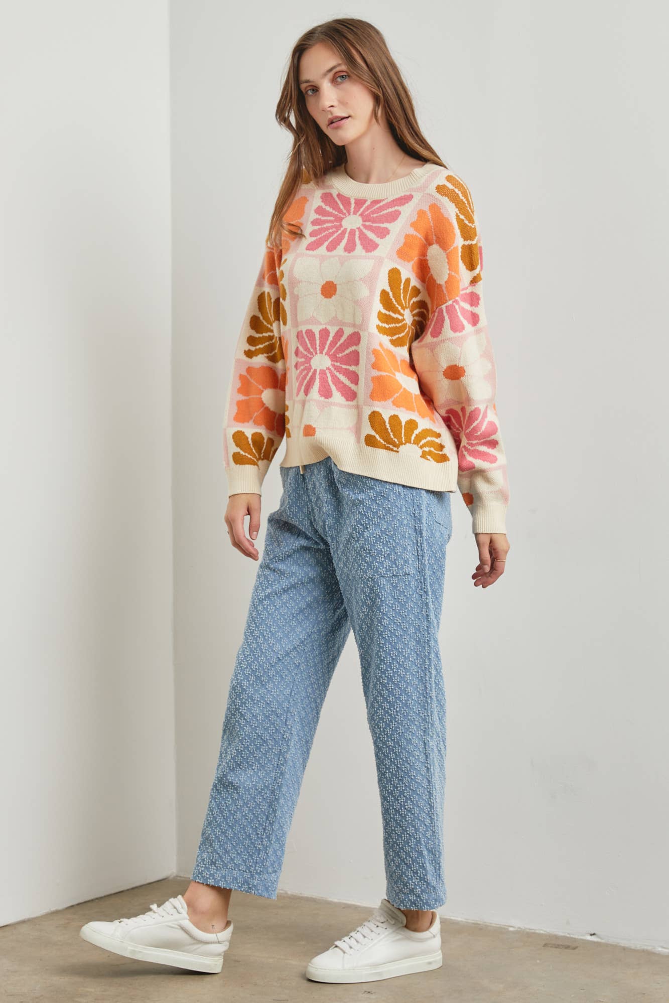 Autumn Blooms Sweater