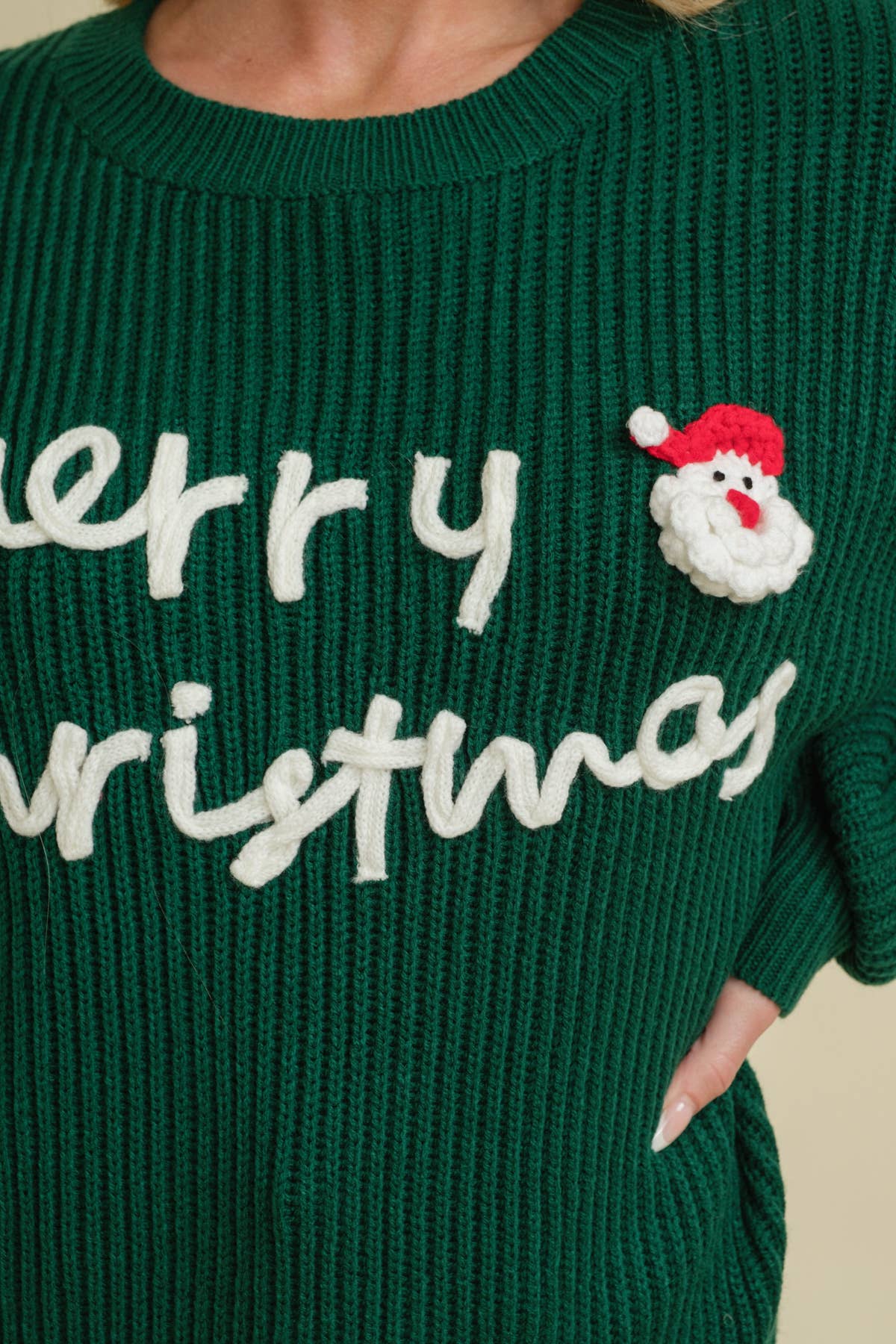 Merry Christmas Crew Sweater