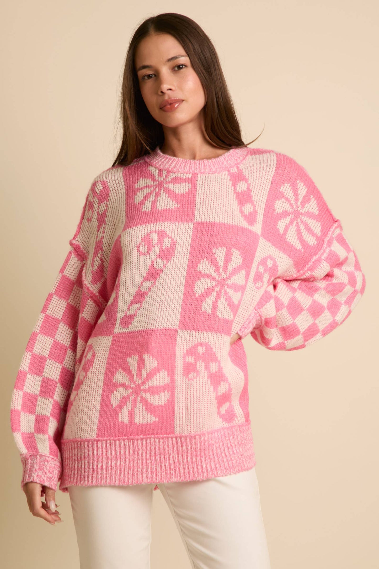 Candy Cane Lane Sweater