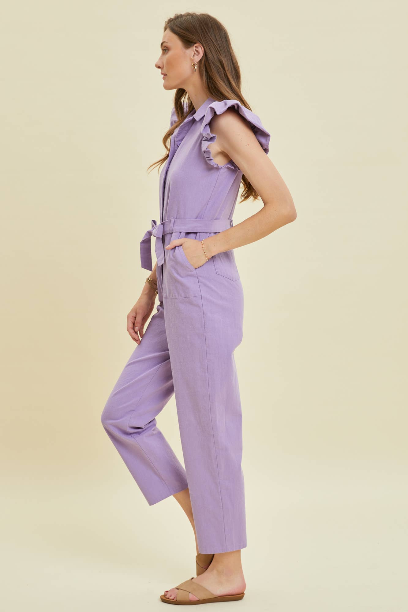 Carly Ruffle Jumpsuit