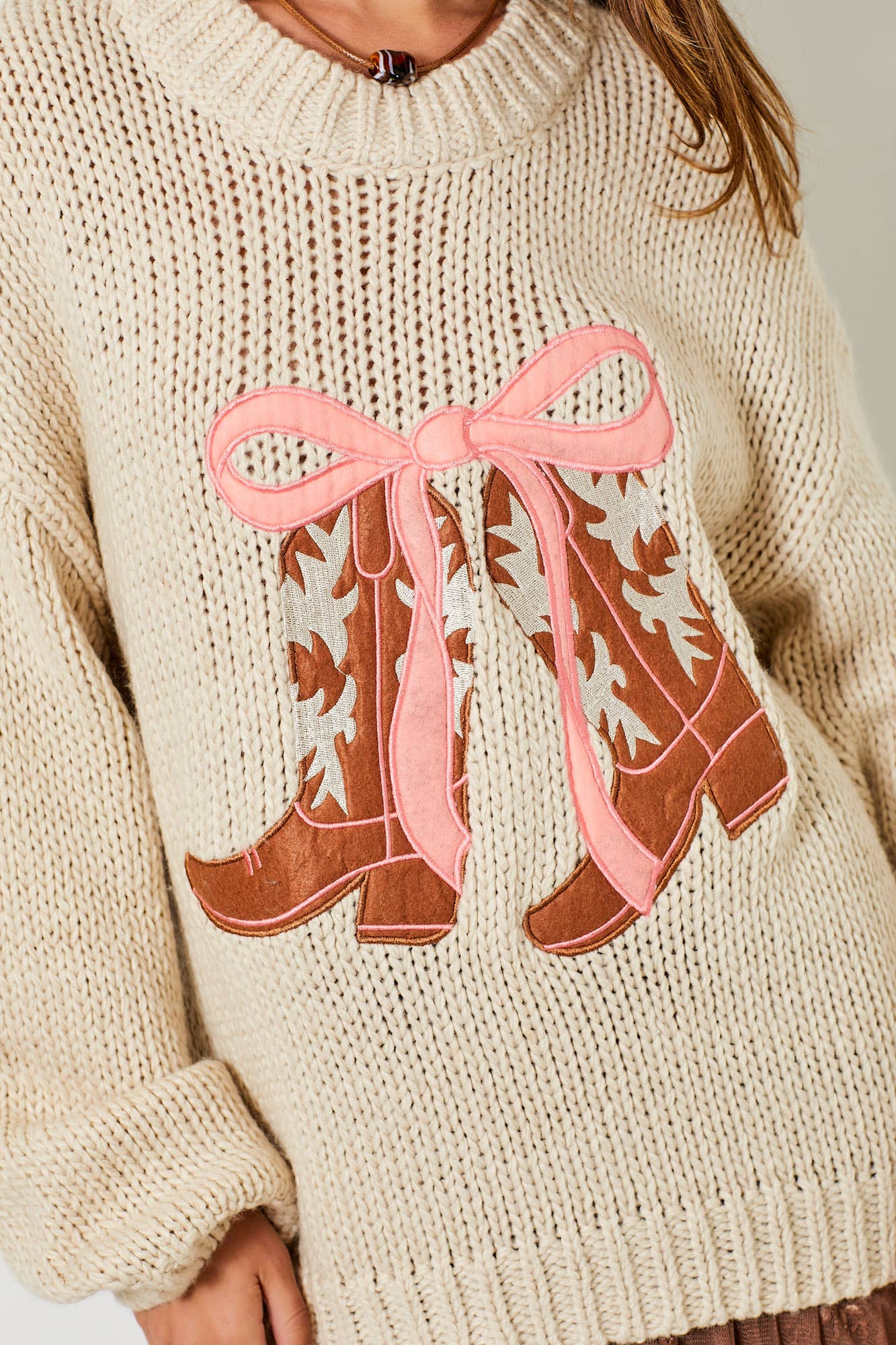 Coquette Cowgirl Sweater