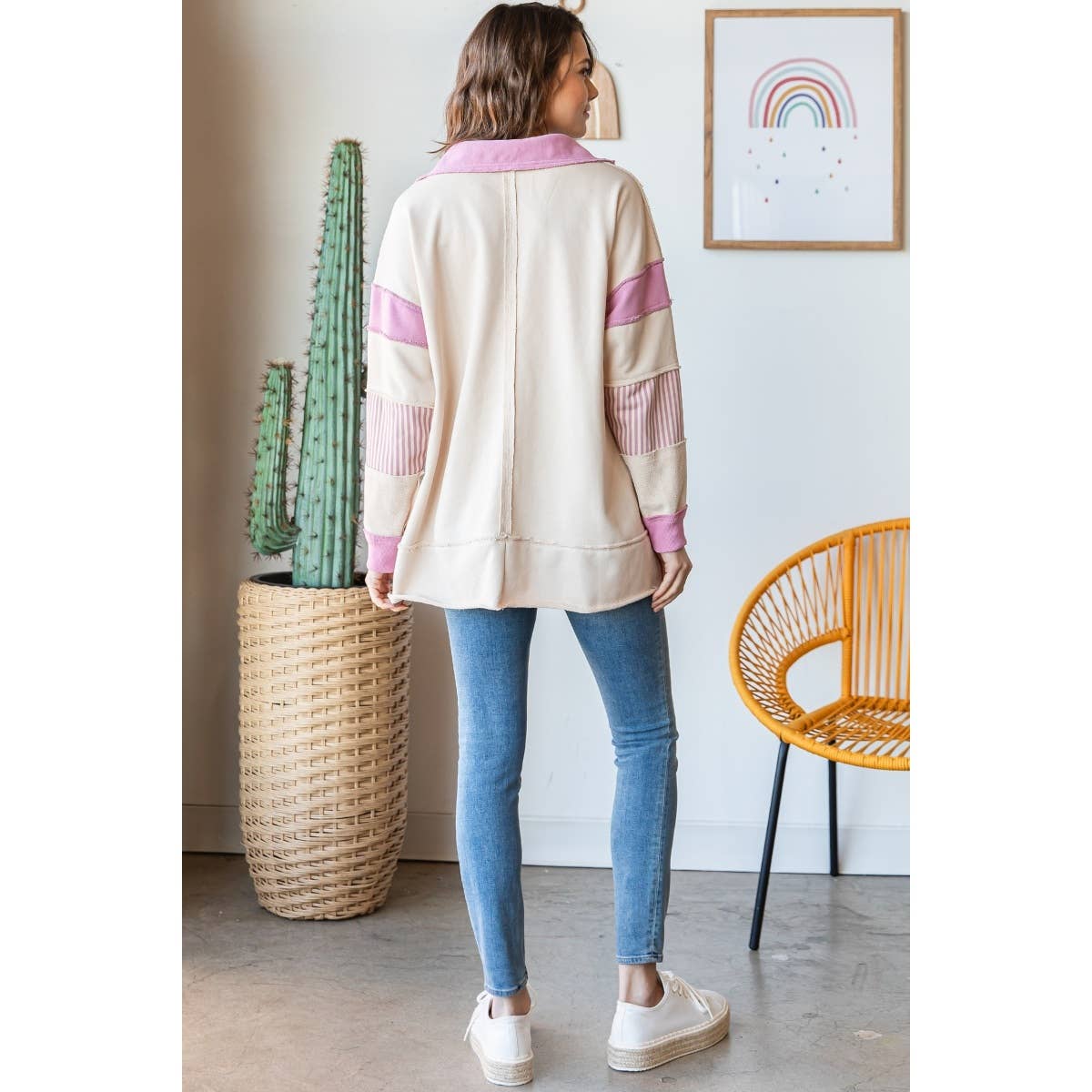 Cozy Weekend French Terry Pullover