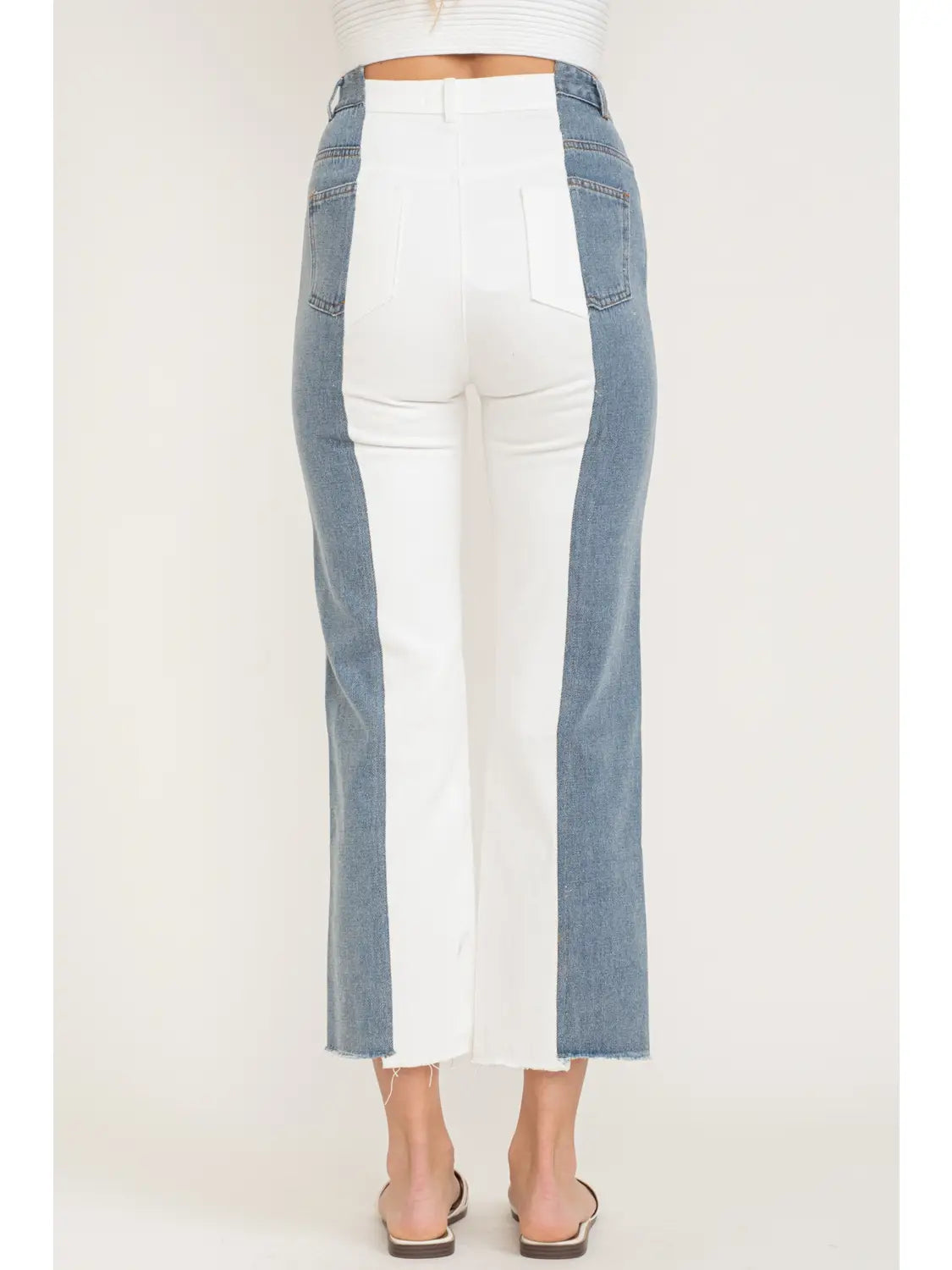 Split Tone Jeans