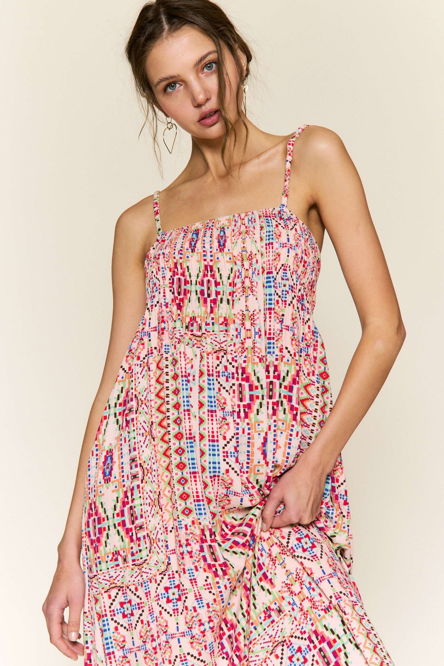 Southwest Sunset Midi Dress