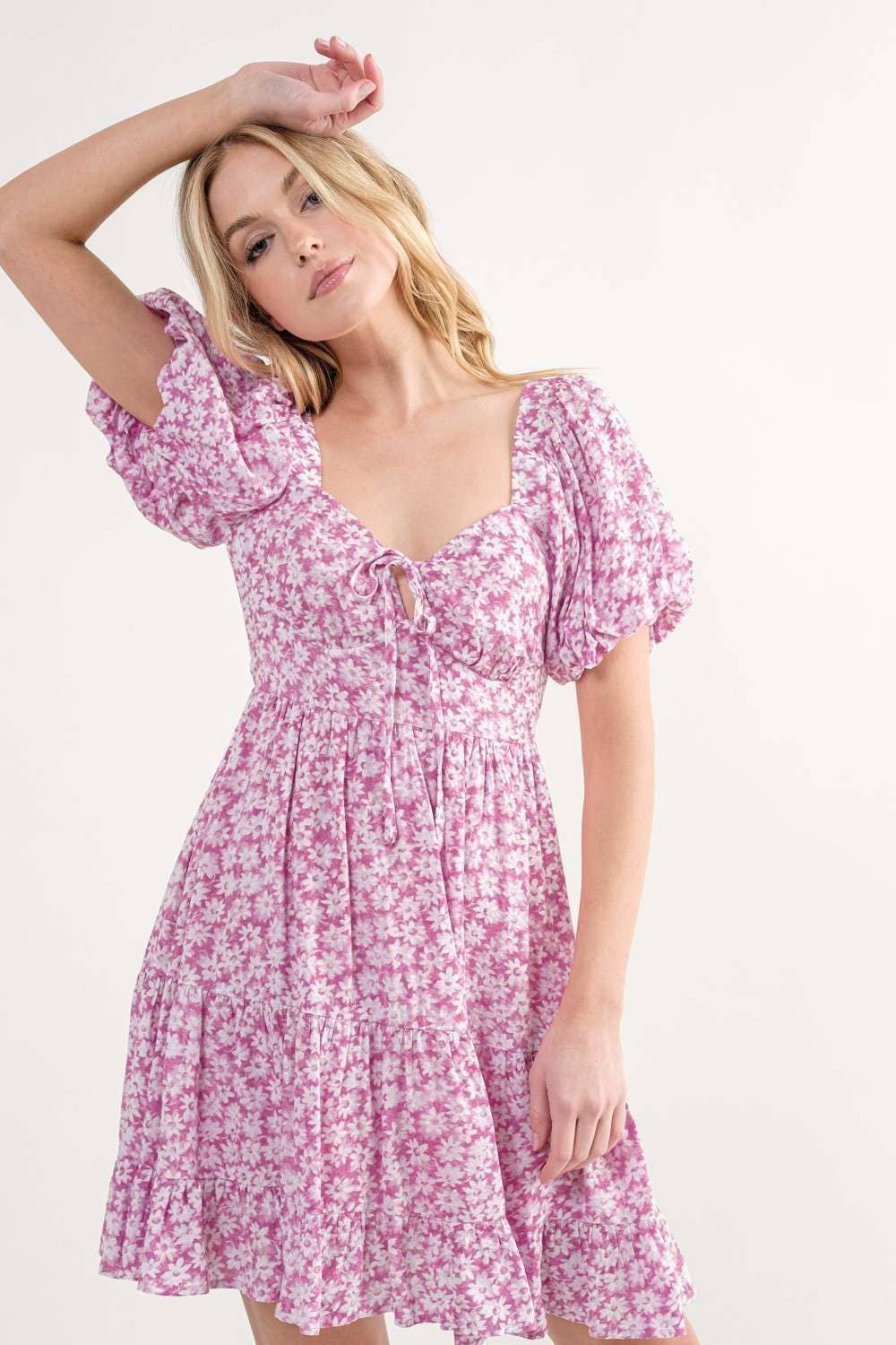 Delicate Daisy Mini Dress