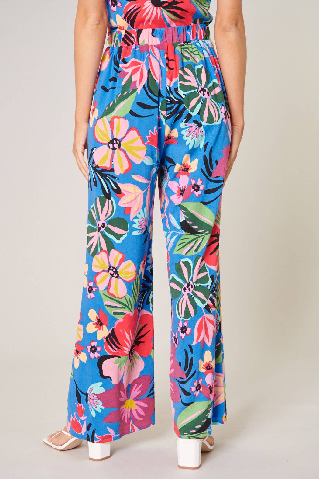 Inez Floral Wide Leg Pants