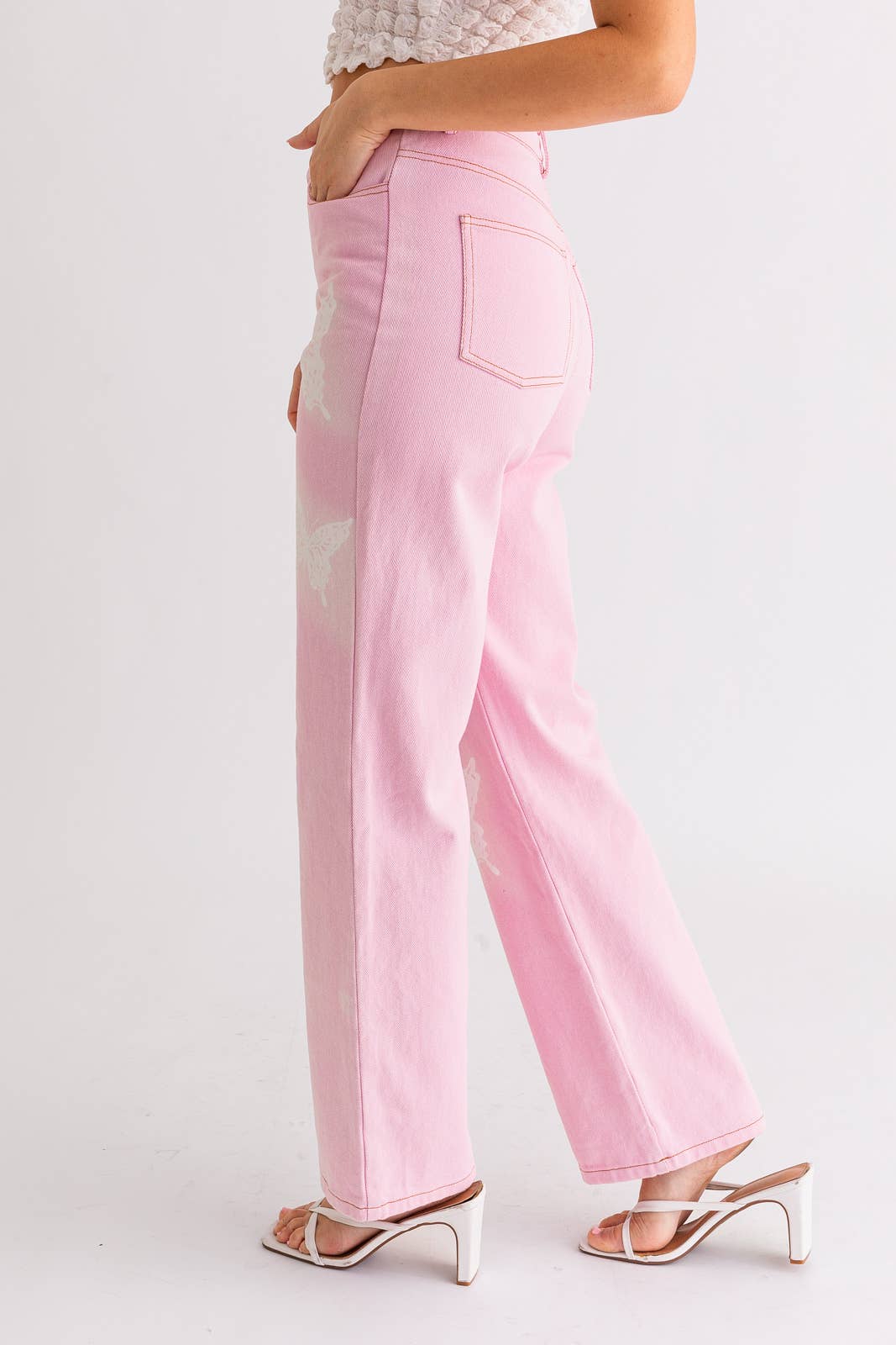 High Waist Butterfly Pant