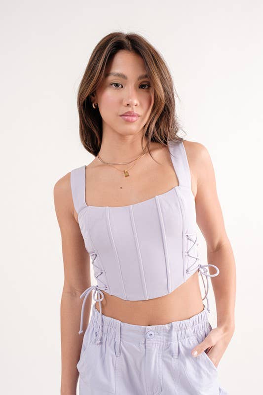 Oakley Lavender Corset Top