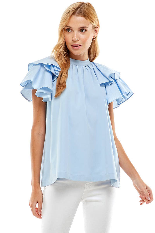 Tiered Ruffle Top