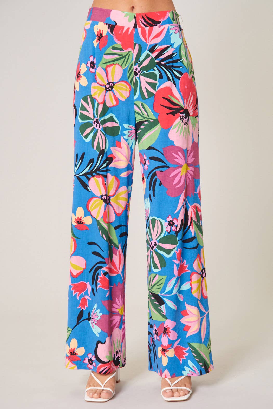 Inez Floral Wide Leg Pants