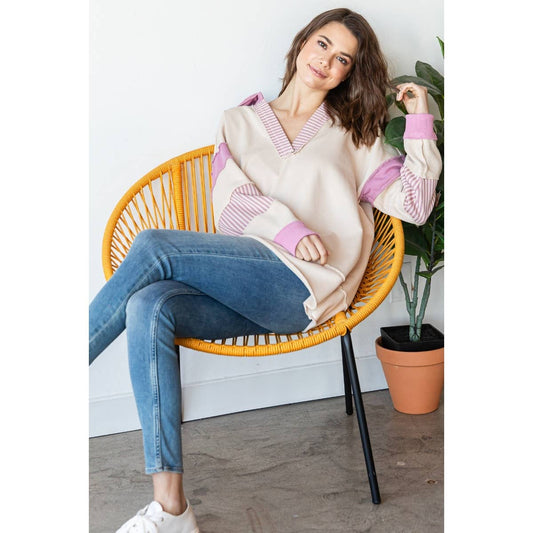 Cozy Weekend French Terry Pullover