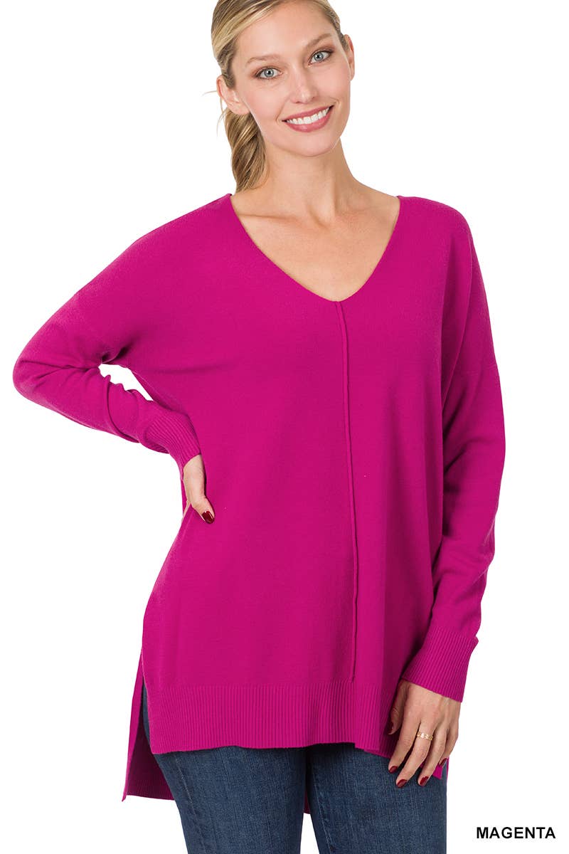 Ultrasoft High-Low Tunic Sweater