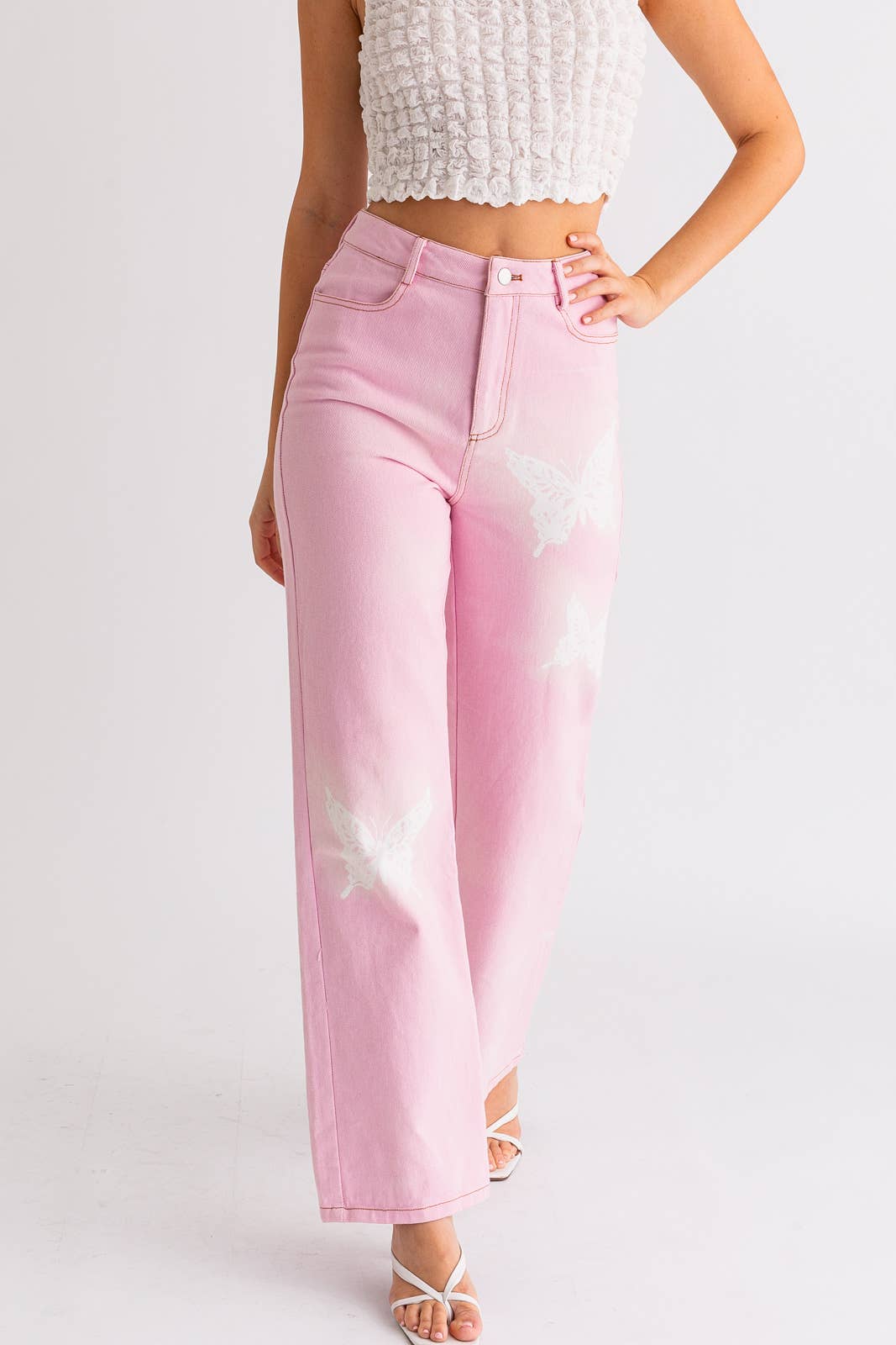 High Waist Butterfly Pant