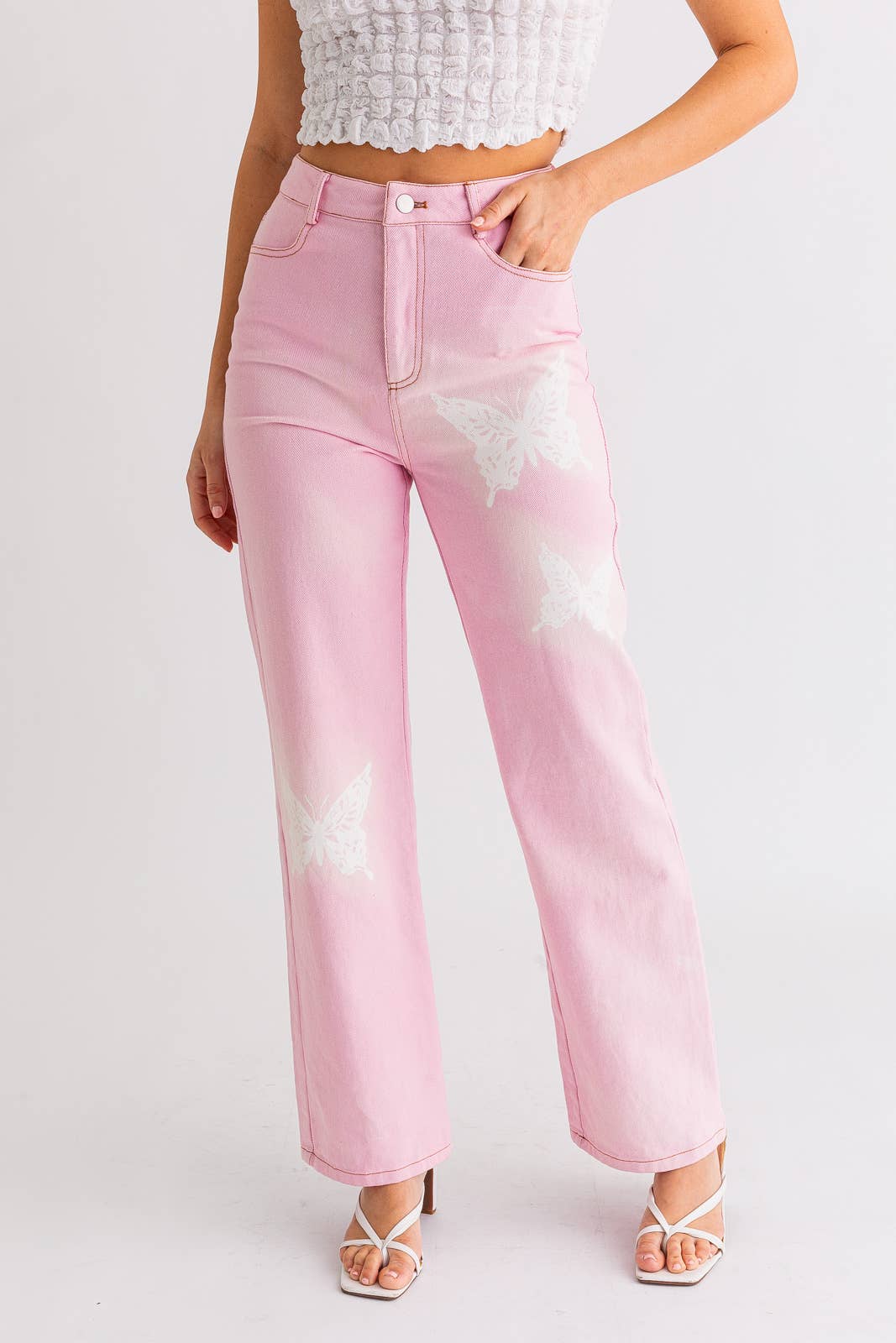 High Waist Butterfly Pant