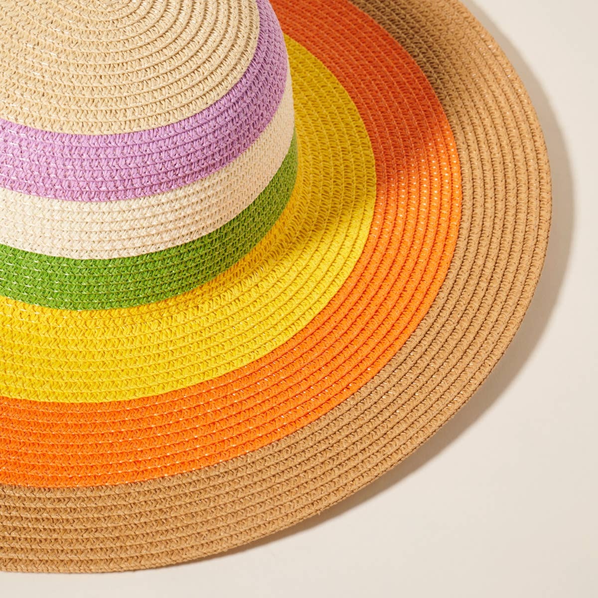 Sunny Days Floppy Stripe Hat