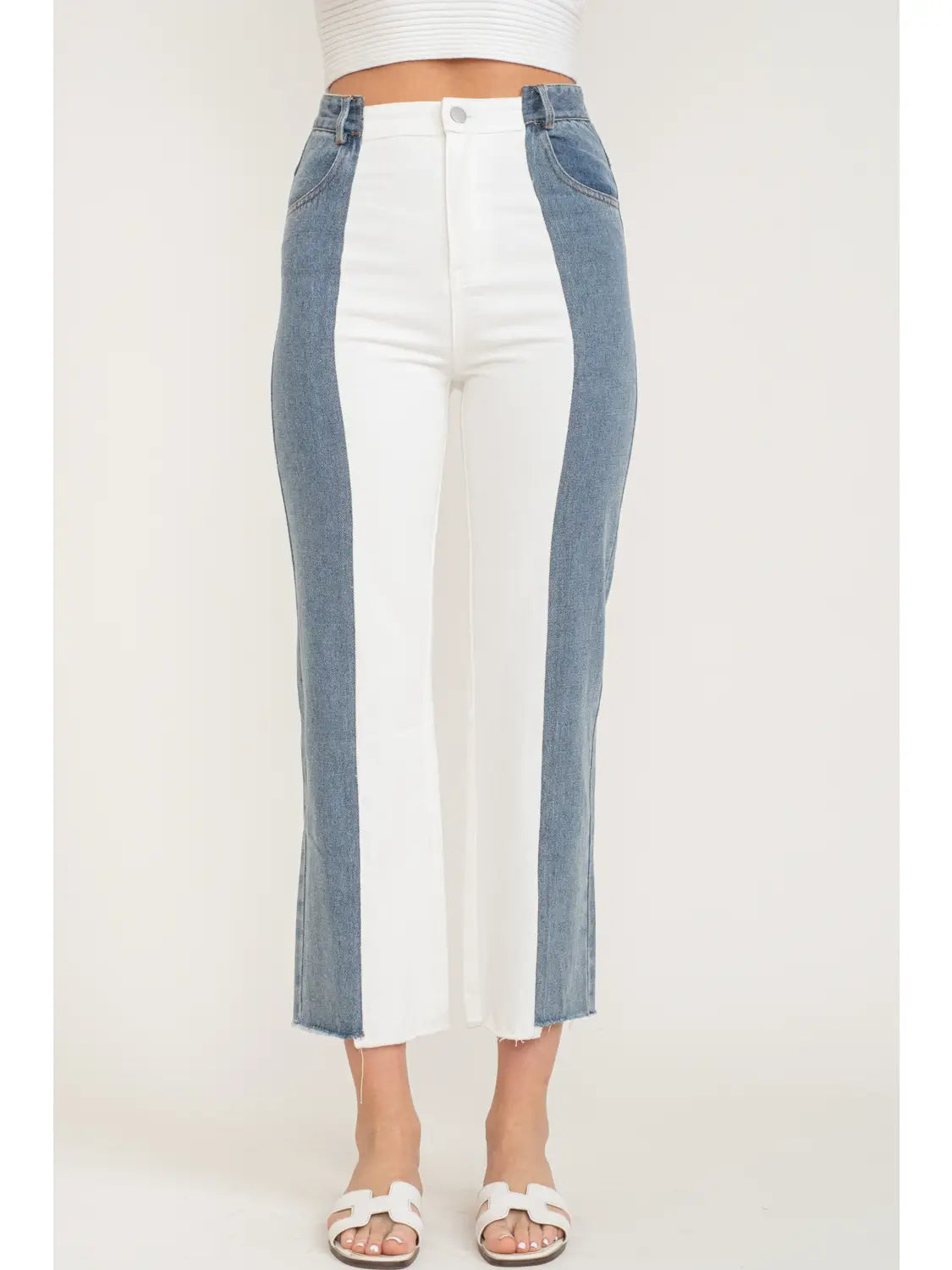 Split Tone Jeans