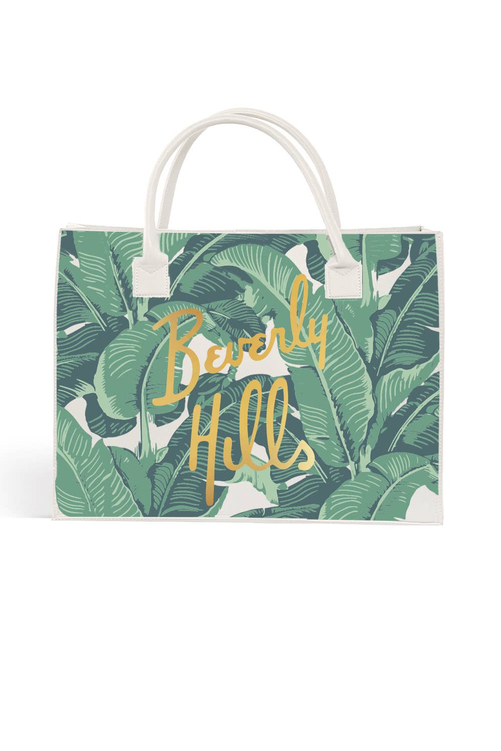 Beverly Hills Banana Leaf Tote