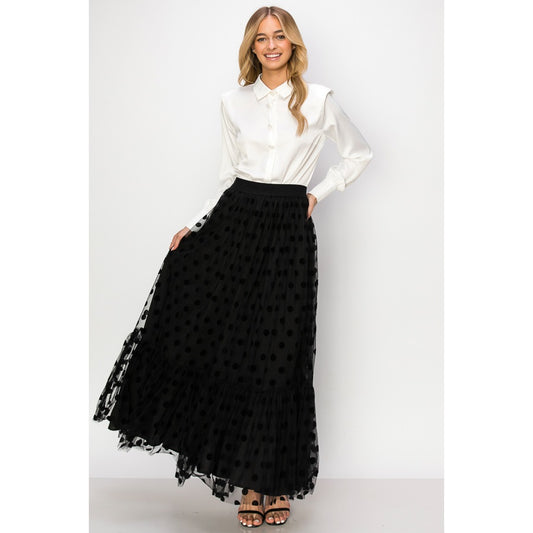 Best Dressed Tulle Maxi Skirt